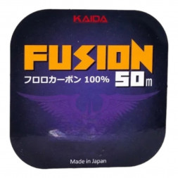 Леска Kaida FUSION прозрачная 50м 0,31мм FluoroCarbon 100%