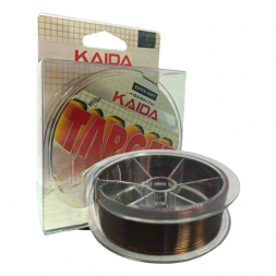 Карповая леска Kaida TARGET 150м трехцветная жел+красн+черн по 40см 0,5 мм