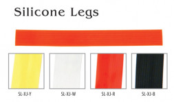 Материал д/вязки мушек Akara Silicone Legs 15см XJ-White