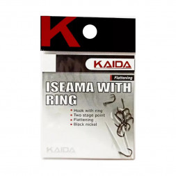 Крючки одинарные Kaida ISEAMA размер 8
