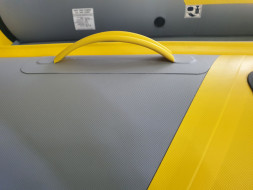 Надувная лодка Boatsman 300AS НДНД Sport графитово-желтый