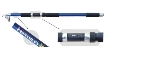 Удилище Hercules 5.1м 3.5lbs 5107M 5А