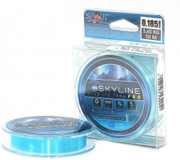 Леска Sprut Skyline Fluorocarbon Composition IceTech PRO Blue 0.205 50м