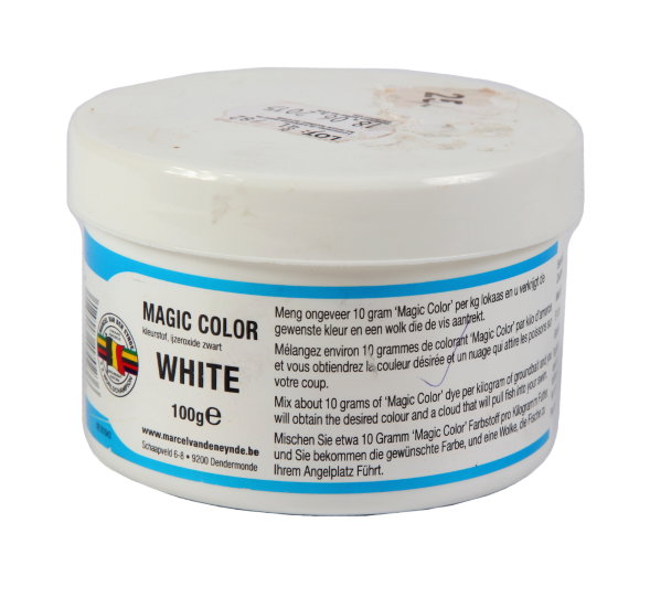 Краска для прикормки VDE белая 100г М00217