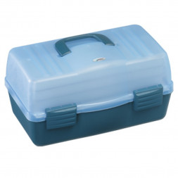 Ящик Nautilus 138 Tackle Box 6-tray Clear Blue-Blue