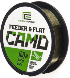 Леска Feeder Concept Feeder&amp;Flat Camo 0.30 150м