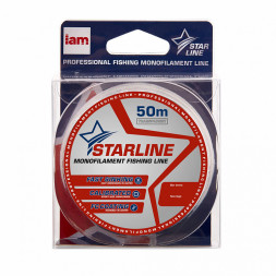 Леска IAM STARLINE 50m Прозрачный d0.309