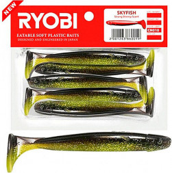 Риппер Ryobi SKYFISH 71mm, цвет CN010 frog eggs, 5шт