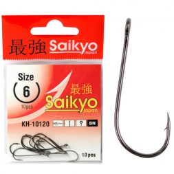 Крючок Saikyo KH-10120 Single Spoon Hook №10 10шт