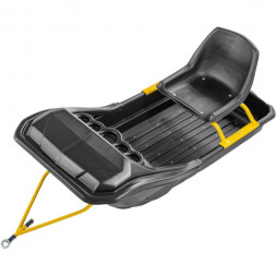 Сиденье Экструзион для саней поперечное с пластиковым сиденьем со спинкой Тайга 1700-2300