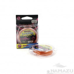 Леска Namazu Pro TiA Coral Lasso, L-75 м, d-0,234 мм test-4,08 кг, коралловая