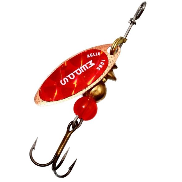 Блесна вращающаяся MEPPS Aglia Long Redbo №2 C